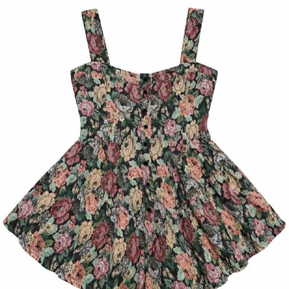 Antique Rose Tapestry Romper